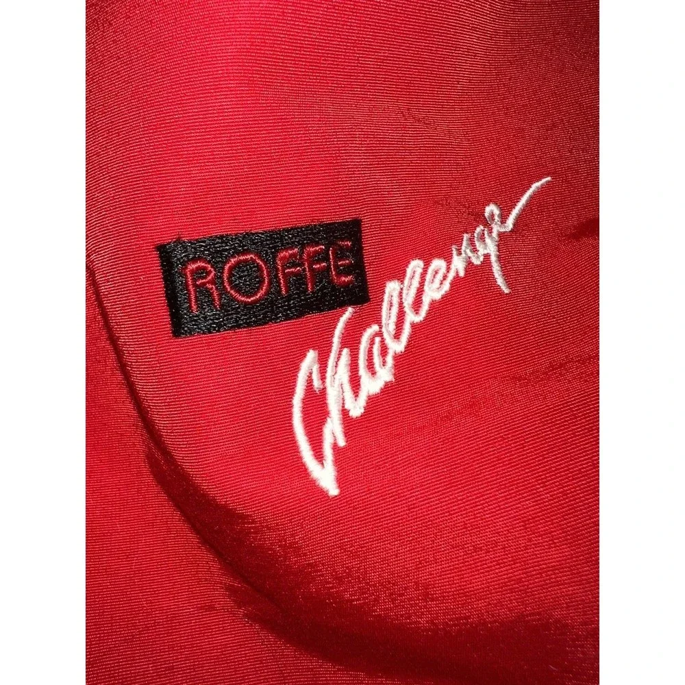 Vtg Roffe Challenge Gore Tex Mens Sz 32 Regular Falcon‎ Ski Pants Red